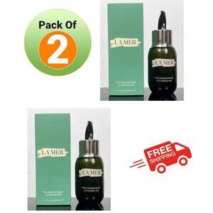 2X La Mer The Concentrate 1.7 fl oz | Advanced Recovery & Skin Repair Serum New